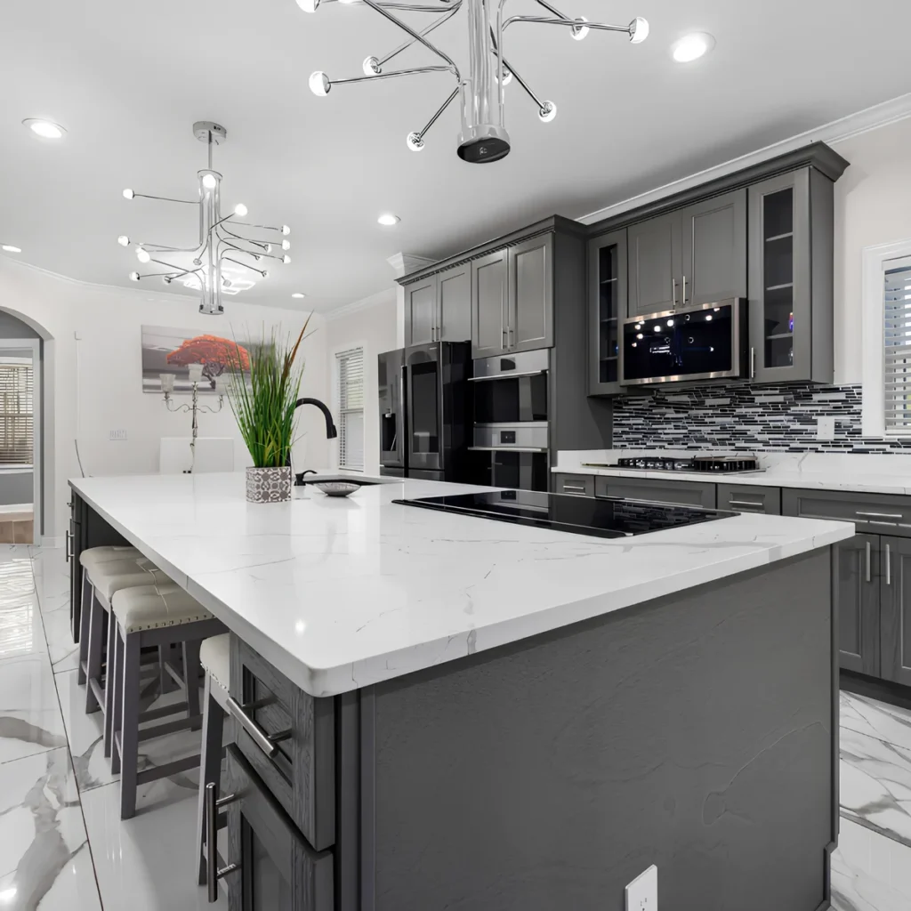 Image of Kitchen Island Design.
